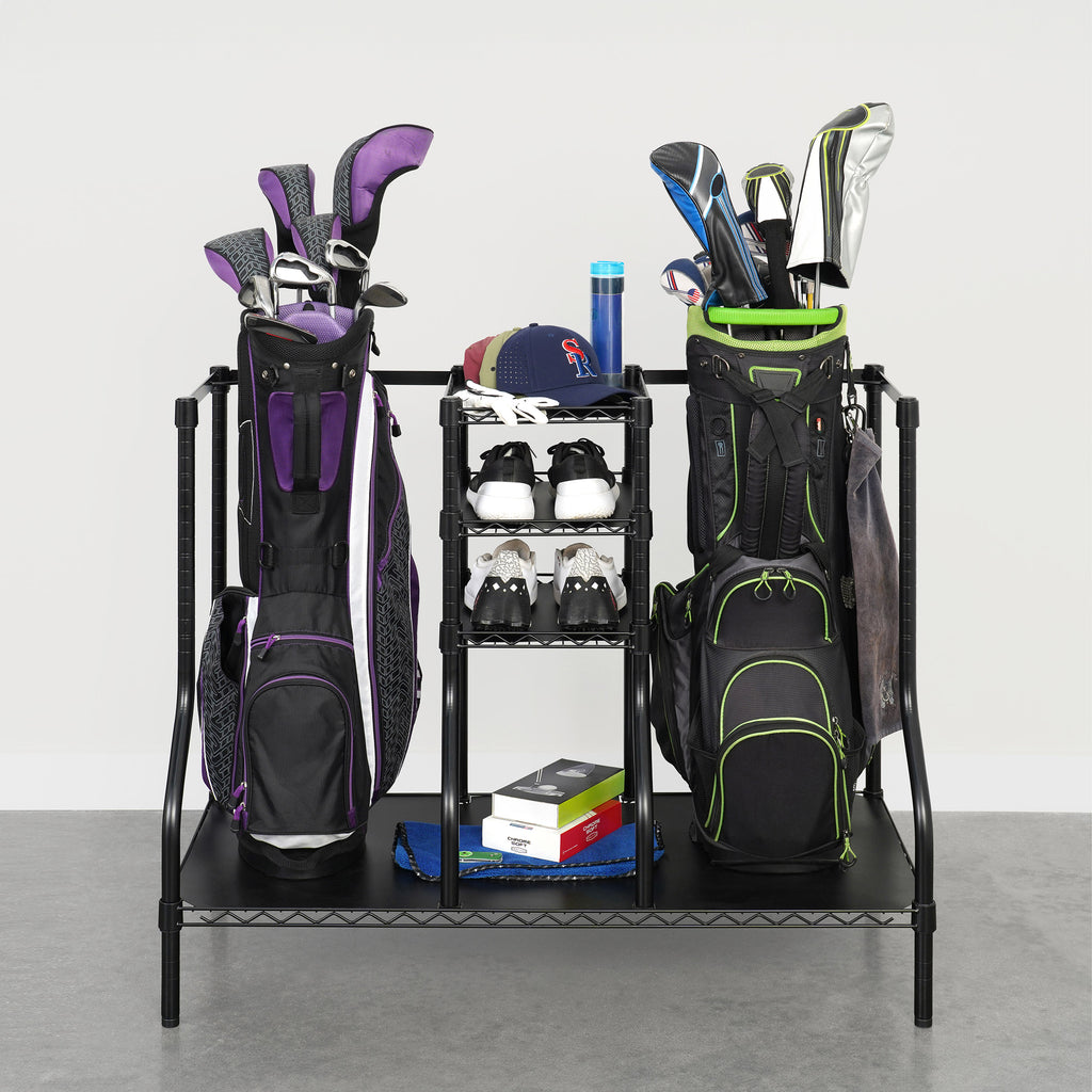 SafeRacks Deluxe Golf Equipment Storage Rack