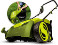 12-Amp 13-Inch Electric Dethatcher And Scarifier With Removable 8-Gallon Collection Bag