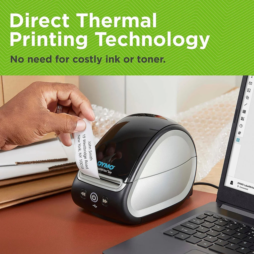 DYMO LabelWriter 550 Direct Thermal Label Printer, 1 Count - 2112552