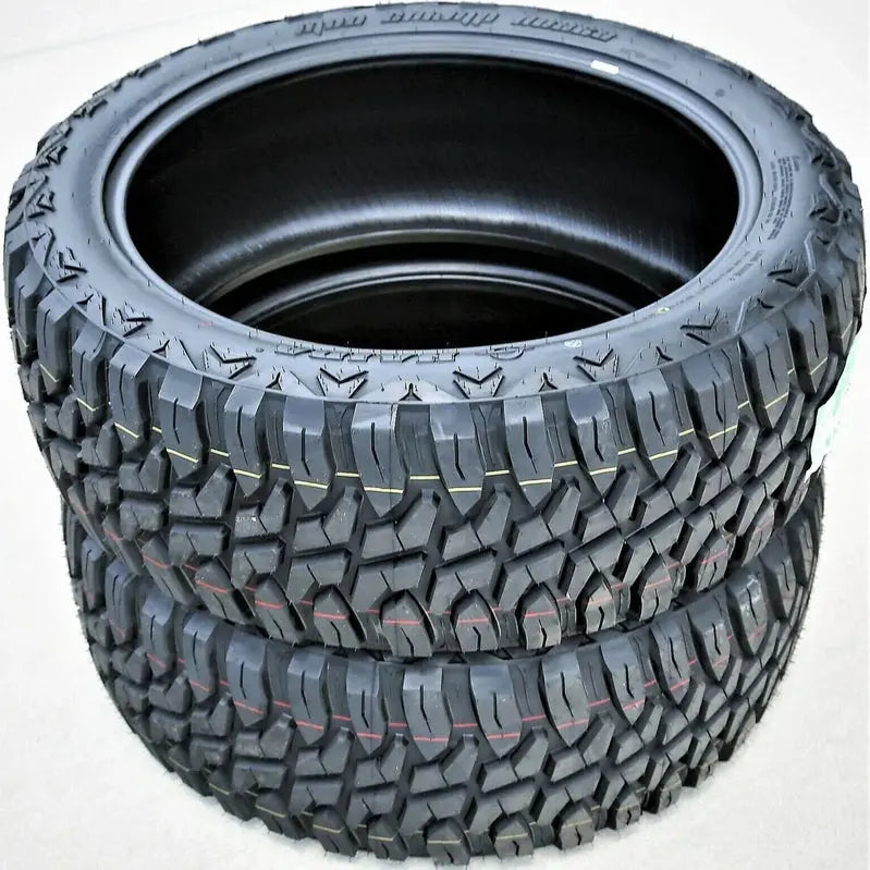 Set Of 4 LT275/65R20 126/123Q E-Rated Mud-Terrain Tires - 10-Ply Construction