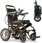 Comfy Go Folding Electric Power Wheelchair, 17.5 Seat Width