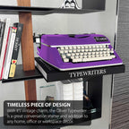 The Oliver Typewriter Company Manual Typewriter, Purple, 11-in Carriage
