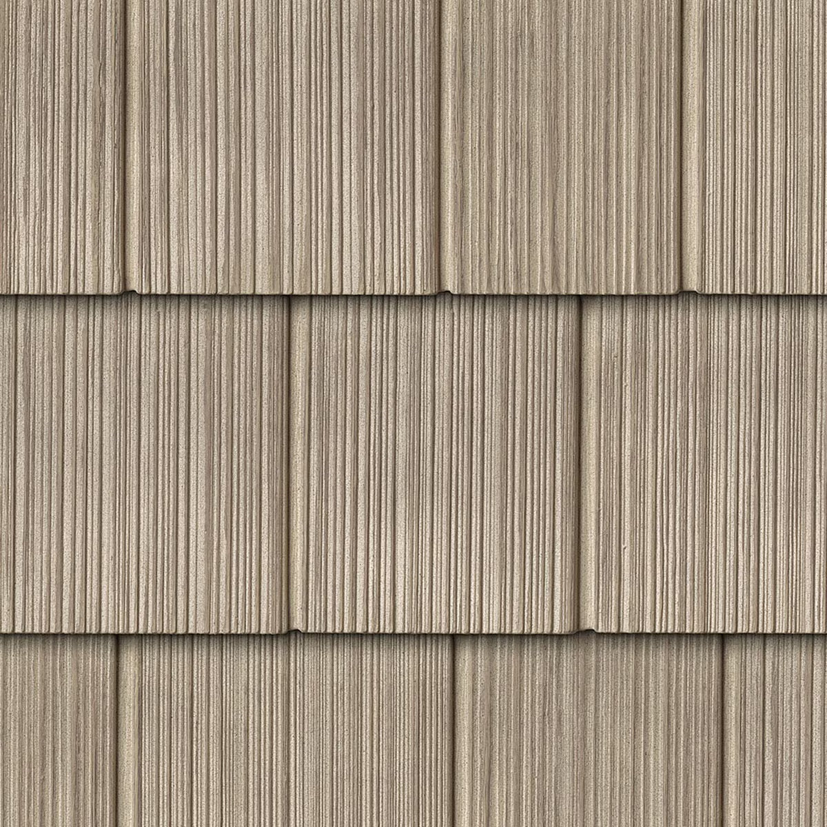 The Foundry Vinyl Perfection Shingles, 7in W X 60 3/4 L, 34 Panels/Carton, 100 Sq Feet, Shadow - 008