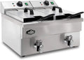 KWS Commercial Electric Deep Fryer 3500W 15L Stainless Steel - DY-16