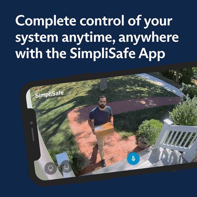 SimpliSafe 5 Piece Wireless Home Security System With Optional 24/7 Professional Monitoring