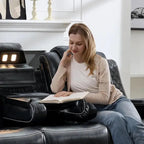 Power Reclining Sofa With Wireless Charging, Reading Light, USB/AC Ports And Cup Holders