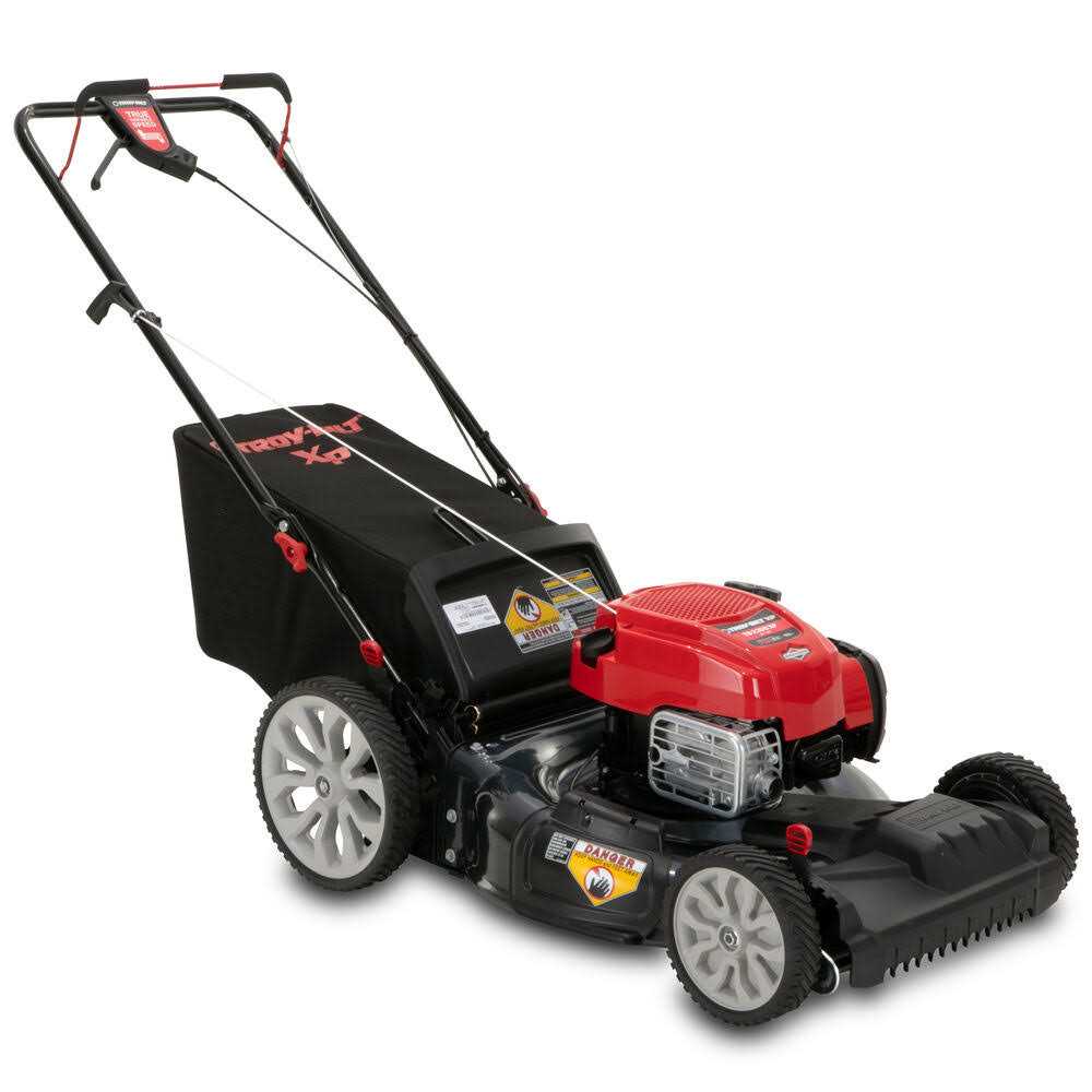 Troy-Bilt Self-Propelled Walk-Behind Lawn Mower, 21 in Steel Deck - TB230B XP