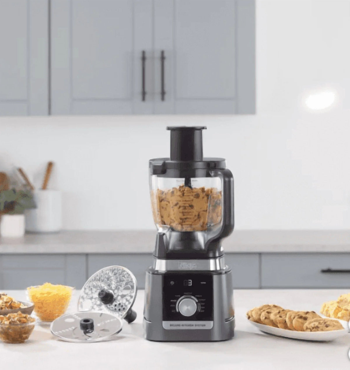 Ninja Deluxe Kitchen System With 88-oz Pitcher, 9-Cup Processor And Auto-iQ