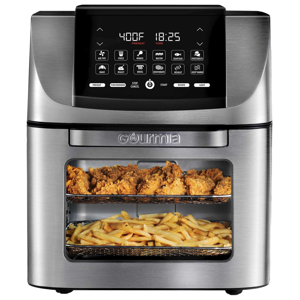 Gourmia All-in-One Air Fryer Oven, 14 QT, Stainless Steel