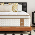 slily Hybrid Mattress 140x190x28cm, Medium Firm, 7 Zone Support - Pocket Springs
