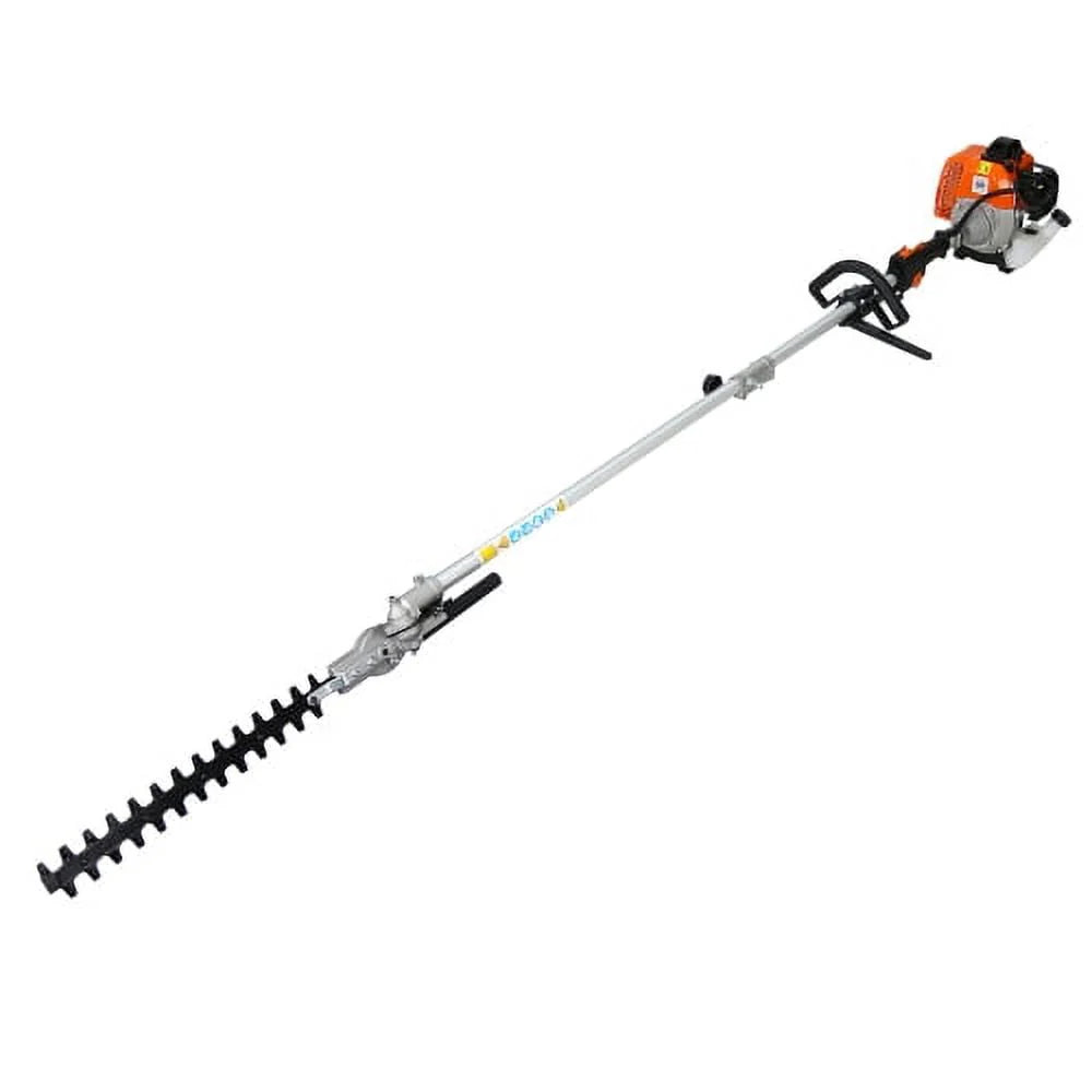 33CC 4-In-1 Gas Garden Tool System With Pole Saw, Hedge Trimmer, Grass Trimmer And Brush Cutter - Orange/Black