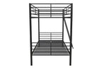 Mainstays Convertible Twin Over Twin Metal Bunk Bed - Black