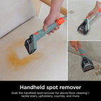Shark CarpetXpert Carpet Cleaner, Cyan, 13.15 in D x 11.97 in W x 43.5 in H - EX201