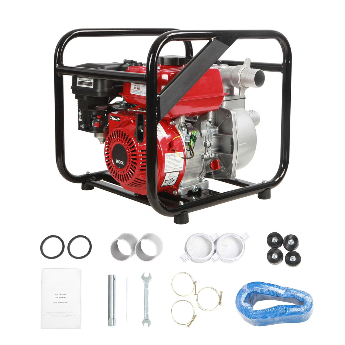 BENTISM 2 in 7HP 4-Stroke Gasoline Water Transfer Pump - SCWP50
