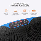 LifePro Mini Vibration Plate Whole Body Exercise Platform, 260 lbs Max User Weight - Waver Mini