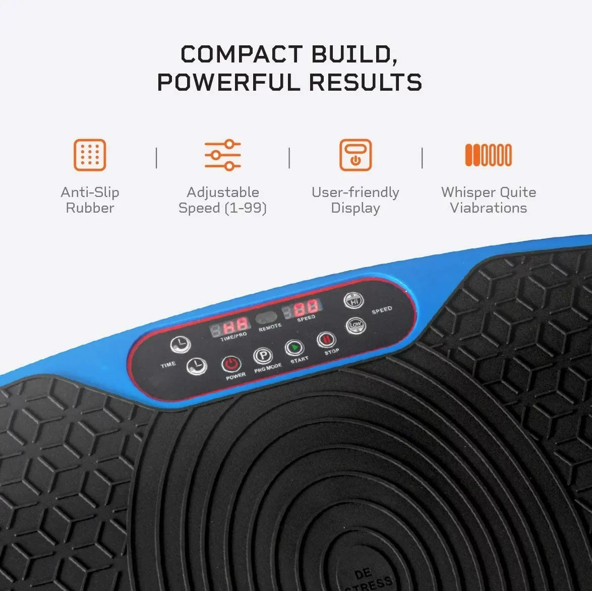 LifePro Mini Vibration Plate Whole Body Exercise Platform, 260 lbs Max User Weight - Waver Mini