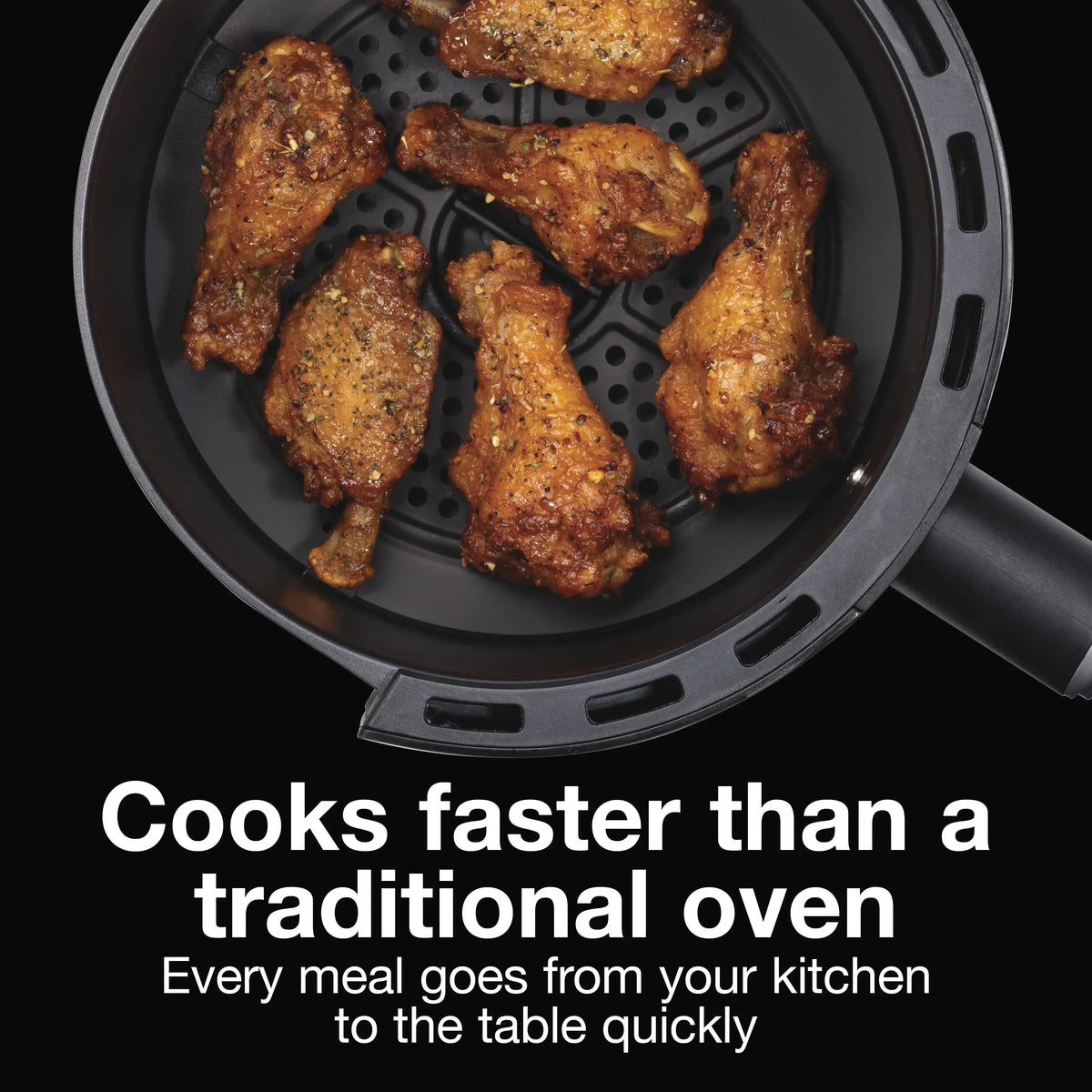 Proctor Silex Air Fryer, 3.7 Quart Capacity, Black - 35056