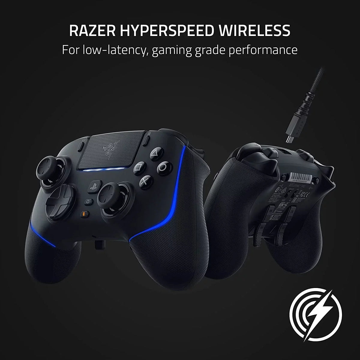 Razer Wolverine V2 Pro Wireless Controller for PS5 & PC, Black, HyperSpeed, Mecha-Tactile, RGB Lights - Wolverine V2 Pro