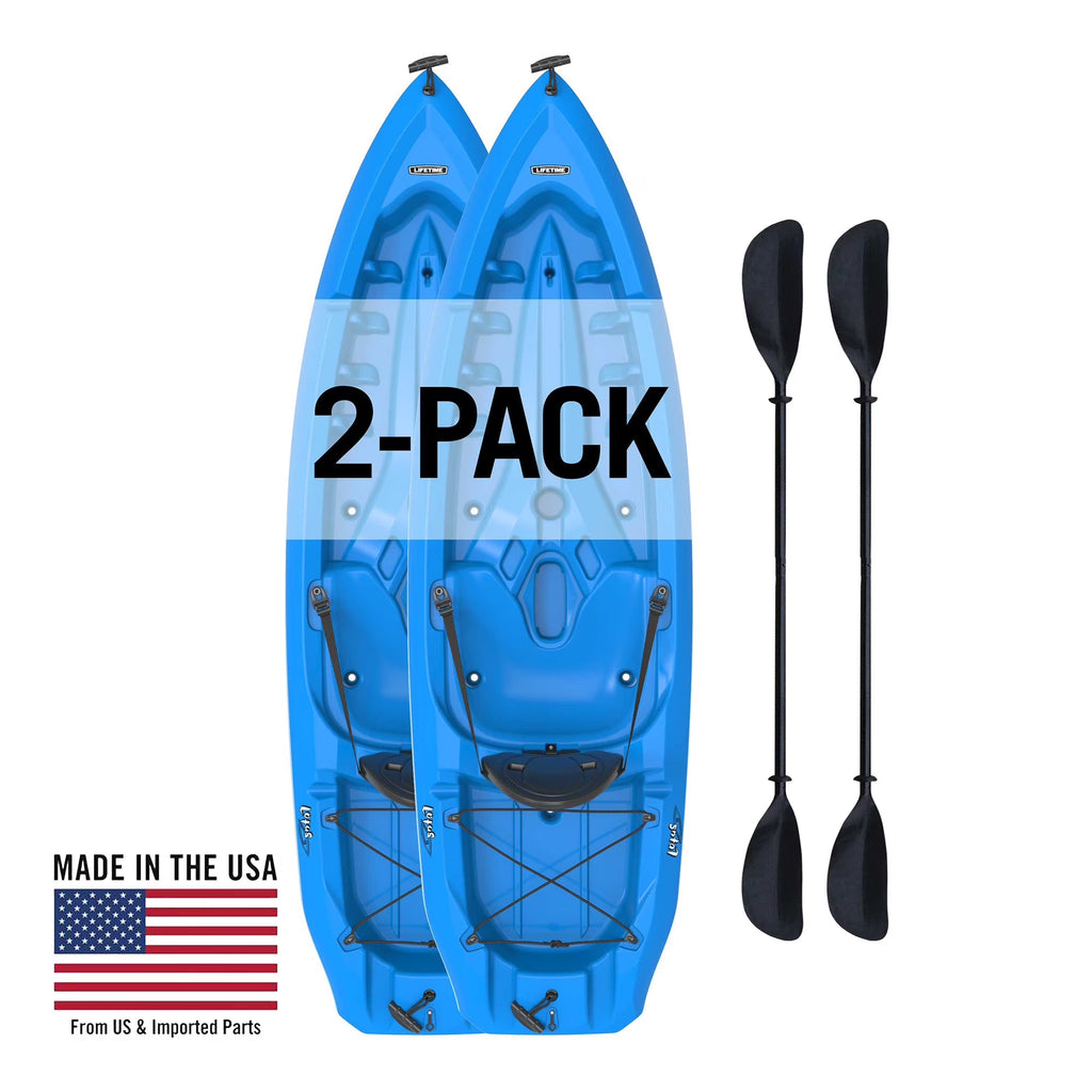 Lifetime Sit-On-Top Kayak 8 ft Blue HDPE - 90112