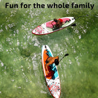 Swonder Inflatable Stand Up Paddle Board 10' x 32" x 6" - Paddle, Pump, Leash And Backpack
