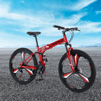 Zimtown Folding Mountain Bike, 26 inch Shimano 21 Speed MTB