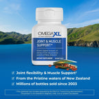 OmegaXL Green-Lipped Mussel Oil Supplement - 60 Softgels