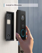 Anker eufy Security Wireless Video Doorbell, Battery-Powered, 2K HD