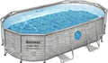 Horizon Series II Steel Above-Ground Pool Package, 14 ft x 8 ft 2 in x 39.5 in