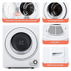 Euhomy Portable Clothes Dryer 110V 850W 1.5 cu.ft - Compact Laundry Dryer