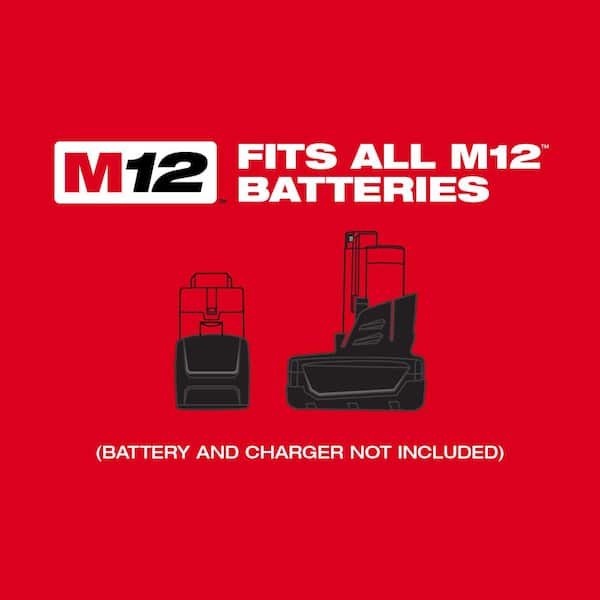 Milwaukee M12 12V Lithium-Ion Cordless 600 MCM Cable Cutter Kit With One 3.0Ah Battery, Charger And Hard Case
