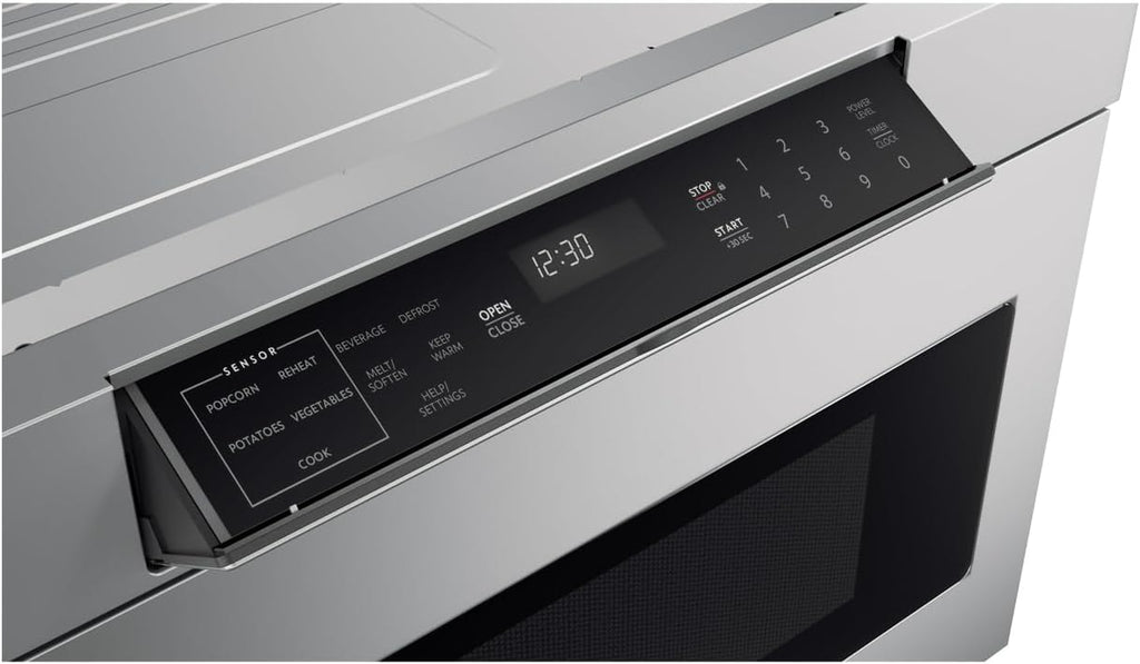 SHARP Microwave Drawer Oven, 24-inch, 1.2 Cubic Feet, 950 Watt - SMD2470ASY