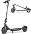 Jasion Electric Kick Scooter, 500W Peak, Up To 15.5 MPH, 19 Miles, Grey - JS2