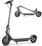 Jasion Electric Kick Scooter, 500W Peak, Up To 15.5 MPH, 19 Miles, Grey - JS2
