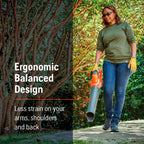 Husqvarna Cordless Leaf Blower 136 MPH 650 CFM 40V 4 Ah Battery And Charger Included - 230iB 970480204