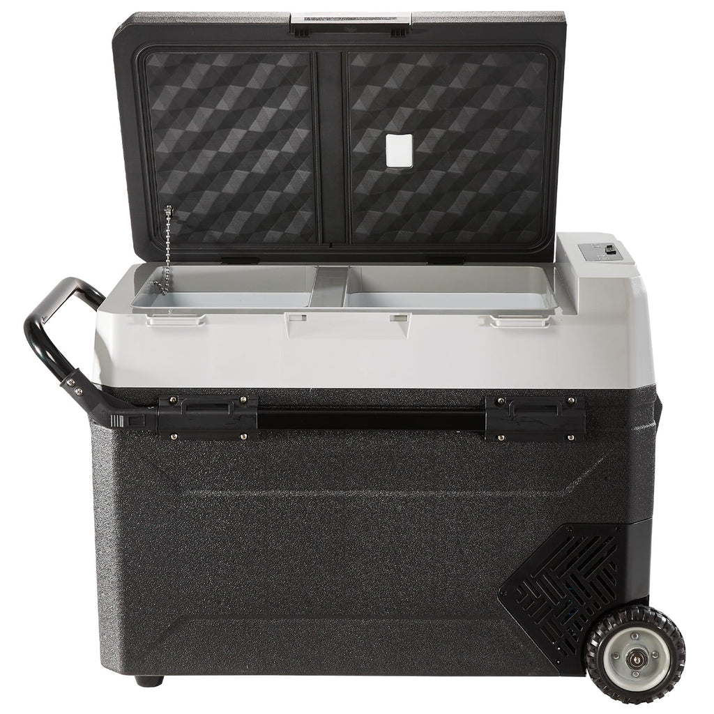VEVOR Dual-Zone Car Refrigerator Freezer, 48QT - T45K