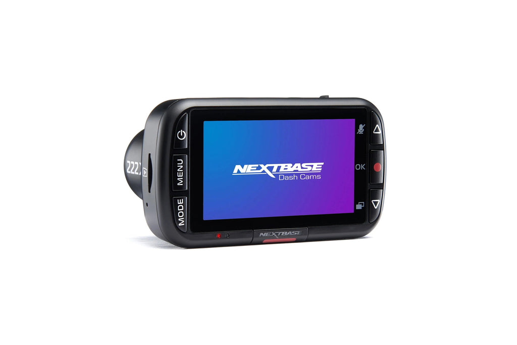 Nextbase Compact Dual Dash Cam Front And Rear 2.5in HD IPS Screen, 1080p Full HD, Black - 222X