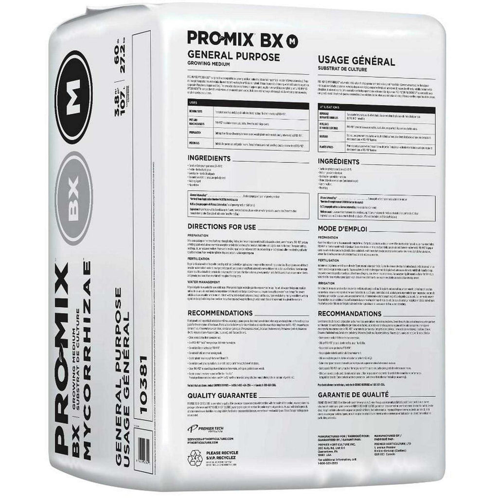 Premier Growing Medium With Mycorrhizae - Pro-Mix BX