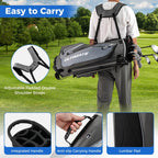 Costway Men's Complete Golf Club Set 10 Pieces With 460cc Alloy Driver