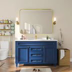 Aluminum Alloy Rounded Corner Wall Vanity Mirror