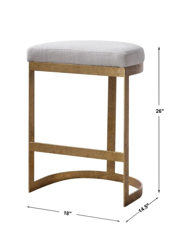 Bailey Street Home Counter Stool, 26 inch, 18 inches Wide By 14.5 inches Deep - 208-Bel-3314995