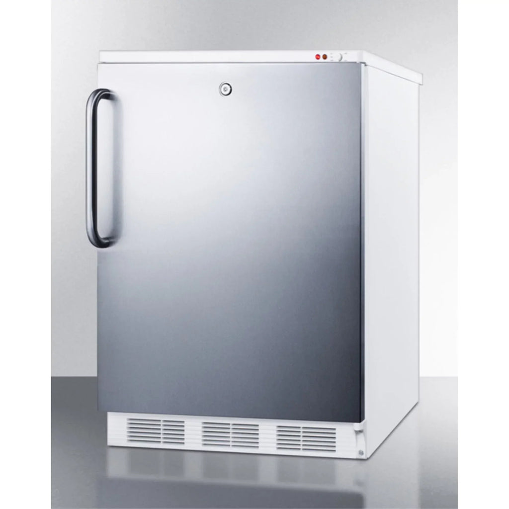 Accucold 24 in Built-In -25 Deg C Manual Defrost All Freezer, Stainless Steel - VT65ML7BISSTB