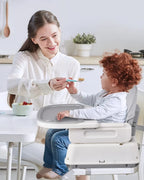 3-in-1 Convertible Baby High Chair and Booster, Ages 6 Months and Up, Unisex