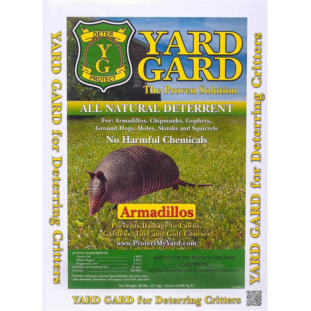 Yard Gard Animal Repellent Granules For Armadillos - 20 lb