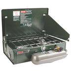 Coleman Dual Fuel 2-Burner Stove, 5 x 11 x 19 in - Guide Series