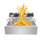 Winado Stainless Steel Deep Fryer, 23.26Qt/22L