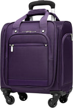 Underseat Carry-On Softside Spinner Luggage - Underseat-14-Inch-Plus