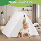 Lookfly 8-in-1 Foldable Pikler Triangle Climbing Set With Ramp - Natural-Color Or Multicolor