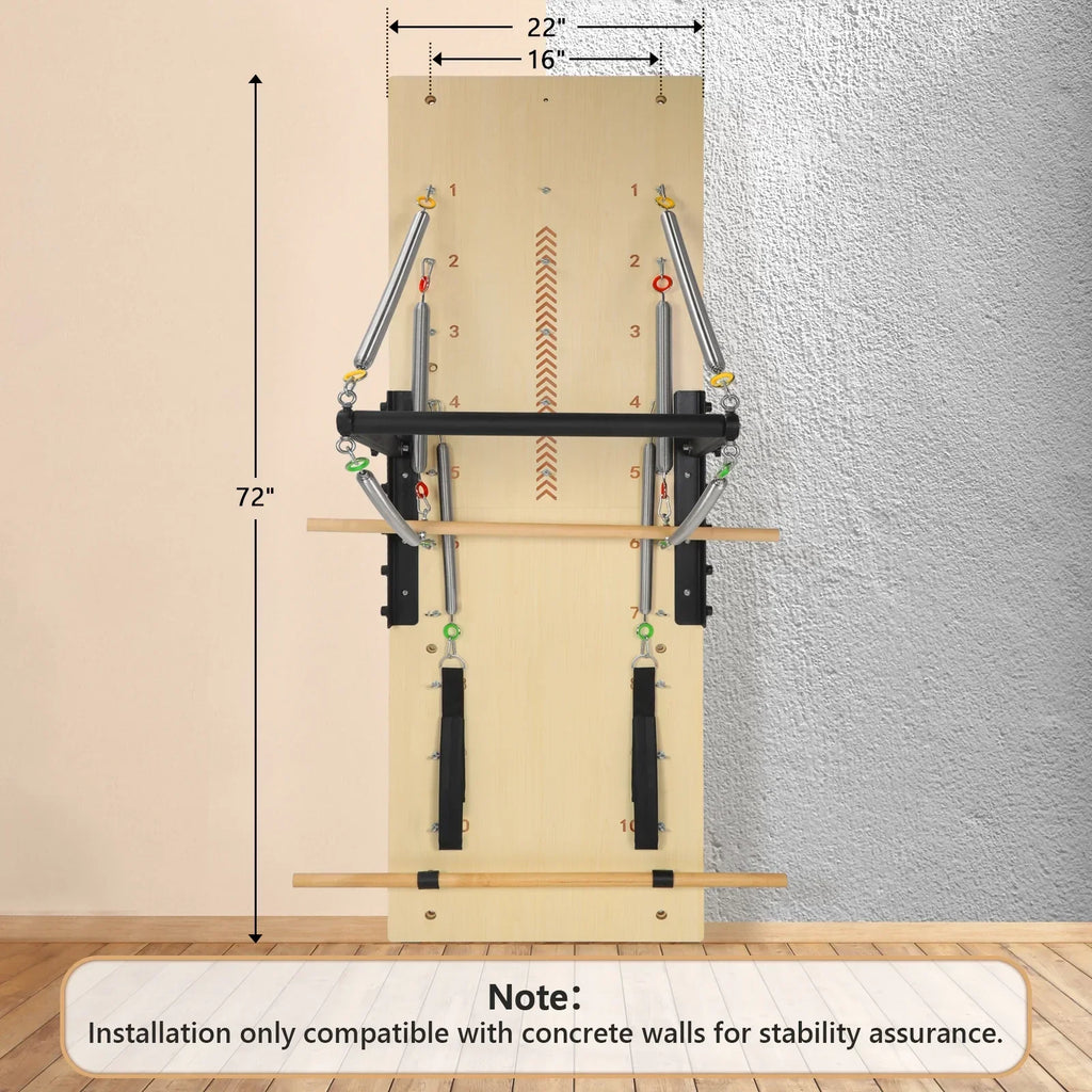 ARKANTOS Pilates Springboard Exercise Equipment