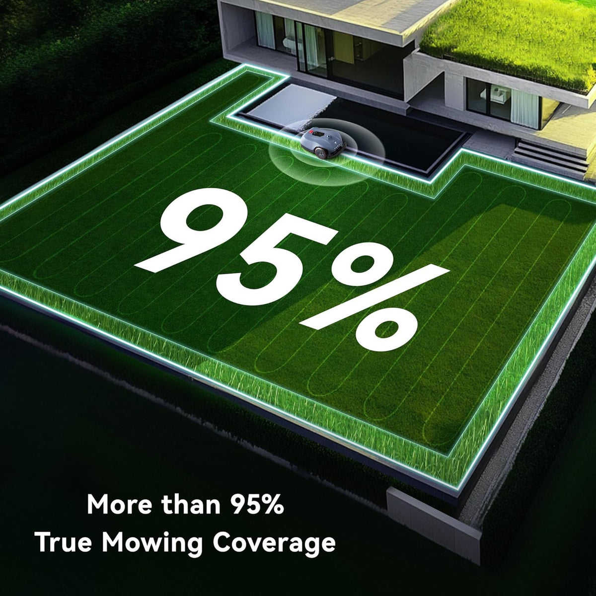 Neomow Robot Lawn Mower, 0.75 Acre, 3D LiDAR SLAM+Vision, 4G - X SE