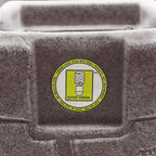 Good Ideas Impressions Downton Rain Saver Rain Barrel, 50 Gallon, Dark Granite - IMP-D50-DAR